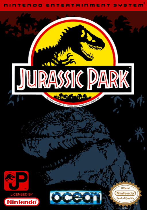 Jurassic Park (USA) box art